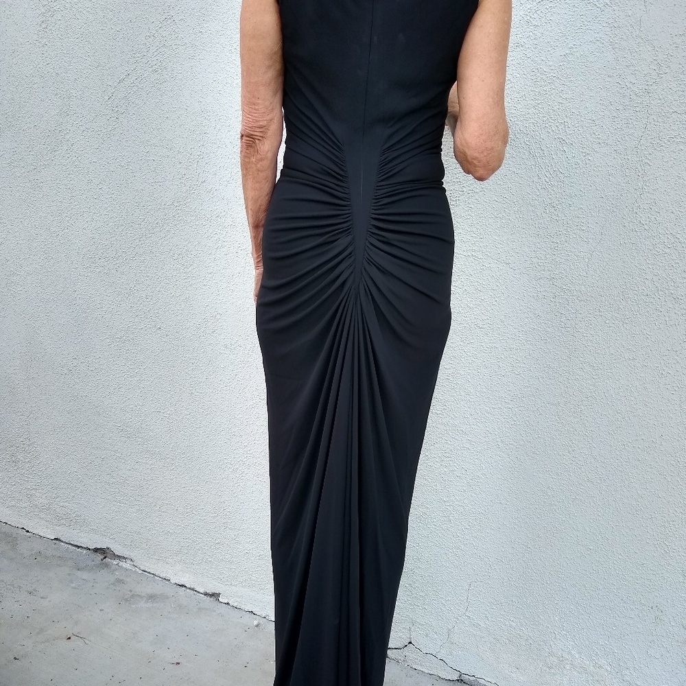 Black evening dress